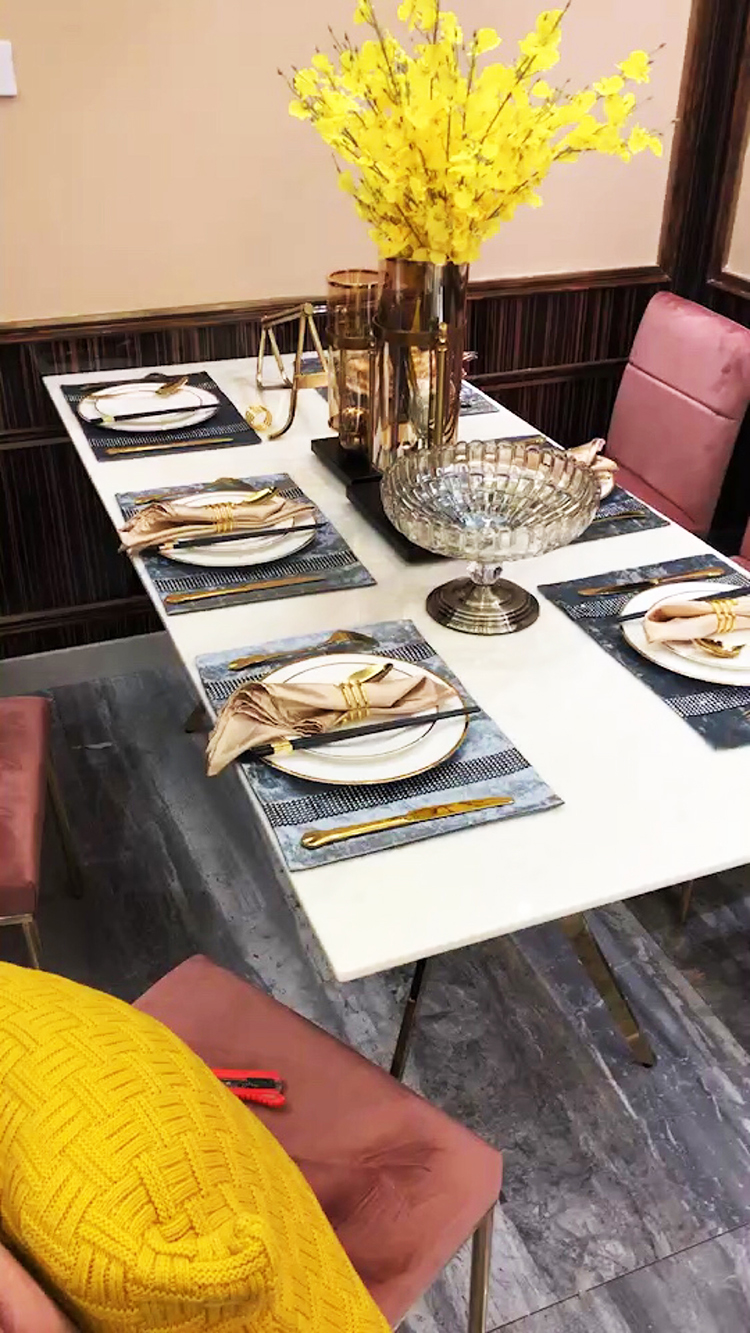 European top - grade steak up phnom penh dish between example set a special dinner plate household creative ipads porcelain tableware suit