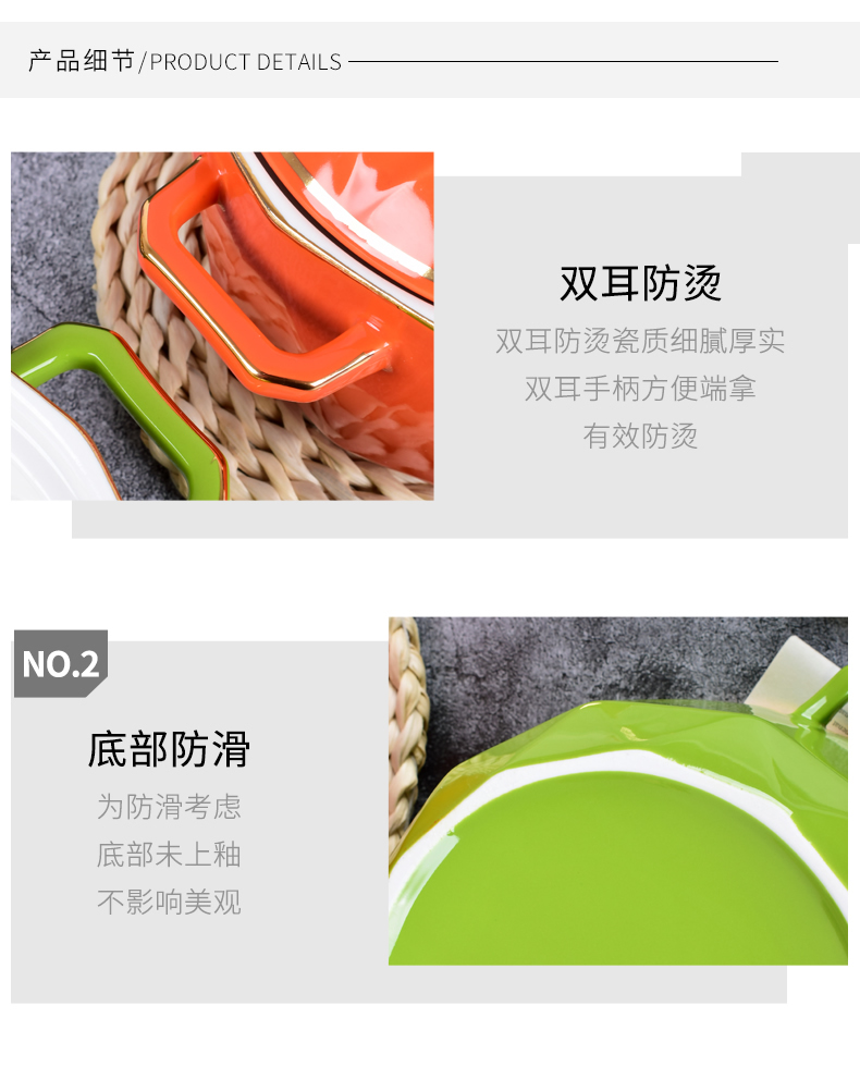 Large household with cover as the ceramic flavor northern chili oil seasoning sugar pot salt shaker individual kitchen