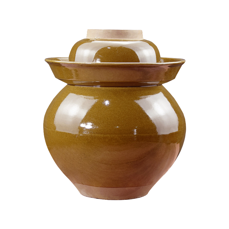 Sichuan earthenware to thicken the old pickle jar with cover sauerkraut pickle jar sealed as cans ceramic pickle jar