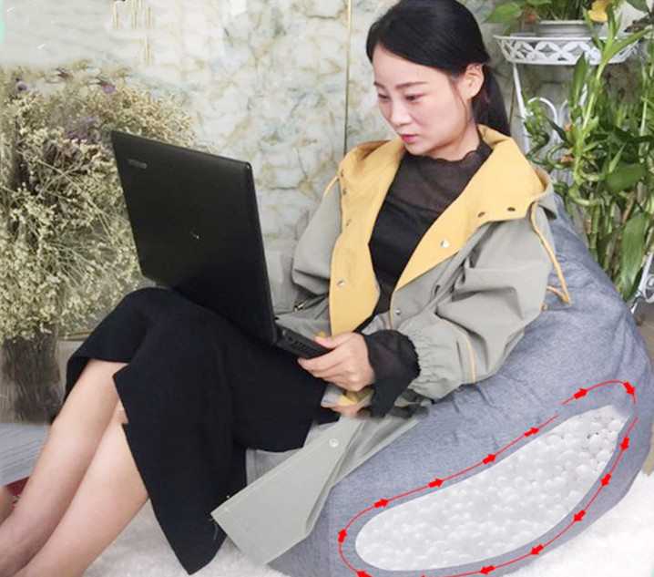 Beanbag beanbag tatami đơn mô hình căn hộ phòng ngủ nhỏ ròng trái tim màu đỏ cô gái tuổi teen dễ thương trên ghế xuống đất - Ghế sô pha mẫu ghế sofa kết hợp giường ngủ