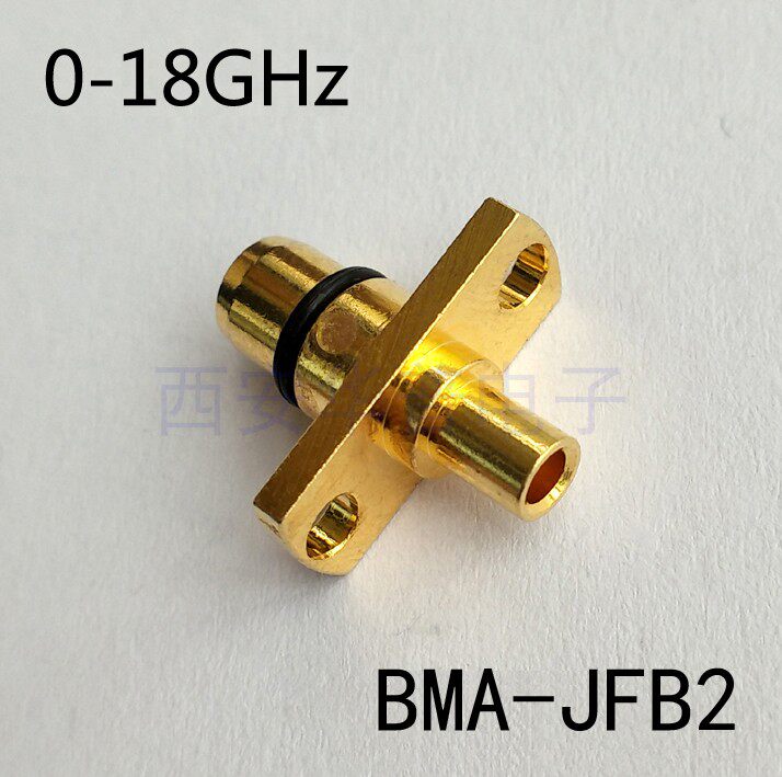 BMA-JFB2 RF connector high frequency blind plug welding RG405 and other semi-flexible semi-steel cable BMA male connector