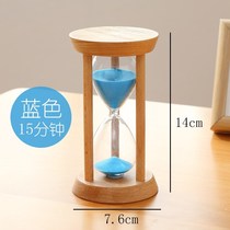 3 minutes creative hourglass timer childrens triangle counting time anti-drop home decoration mini birthday gift