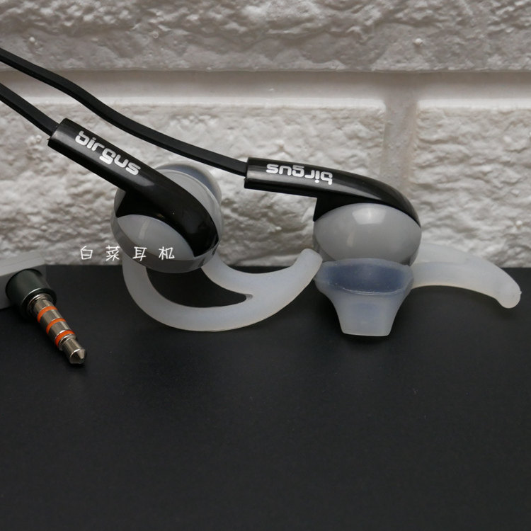 American brand sports headphones Shark shark design running and cycling anti-fall off wire control with microphone voice