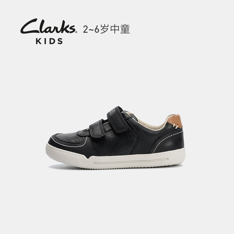clarks girls white shoes