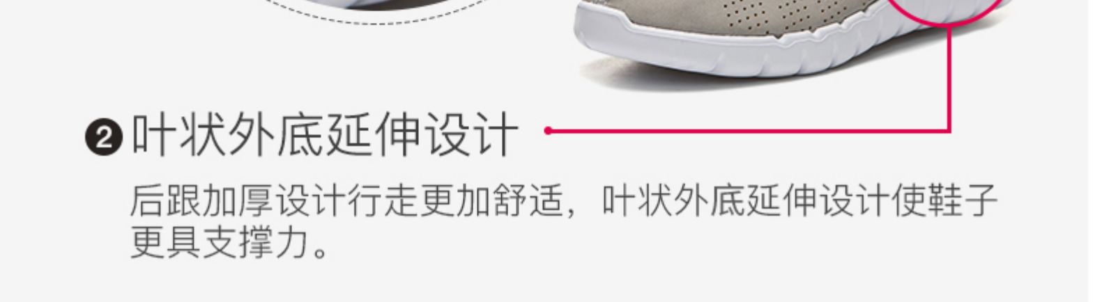 clarks其乐 儿童 透气牛皮 蜘蛛鞋 图4