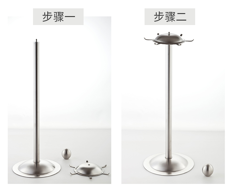Bếp inox Đức giá bếp thìa thìa súp lưu trữ nhà bếp có thể xoay kệ treo mặt dây chuyền nhà nồi