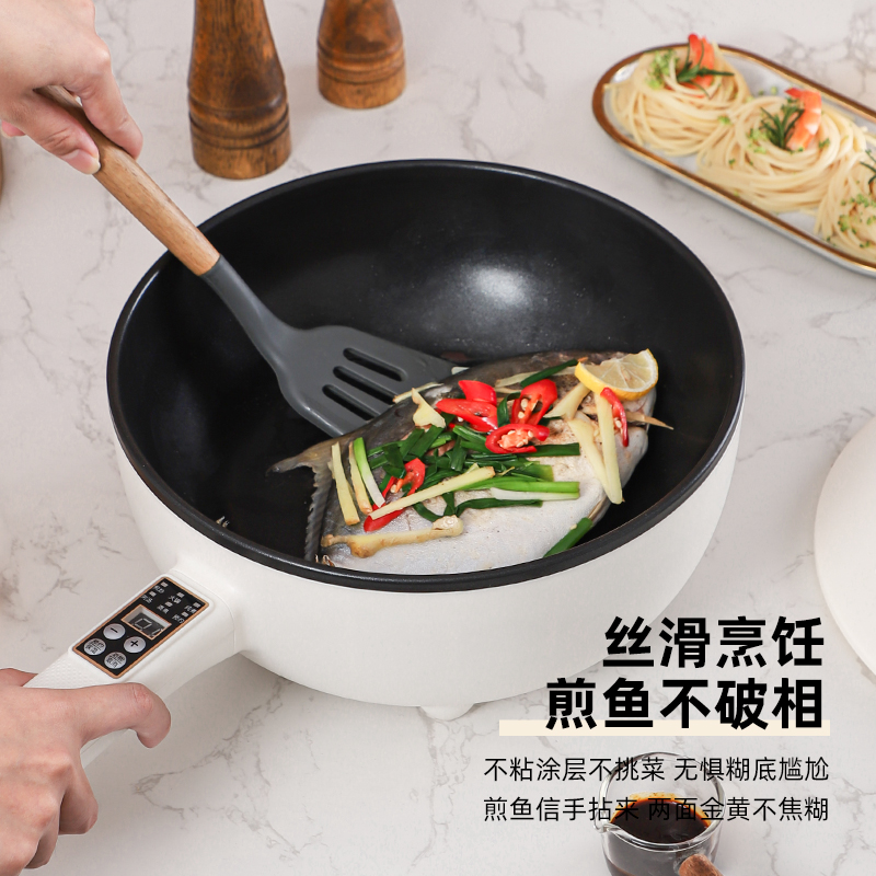 Net red electric cooking cooker in one-way plug-in multi-functional home explosion fire hot pan frying cooking cooker