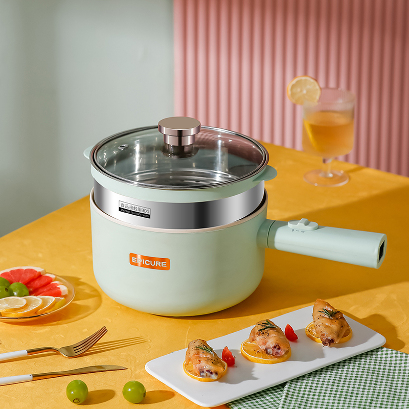 Small steam boiler electric steamer multifunction home small mini-steamed vegetable steamed bungled with large capacity cooking integrated pan
