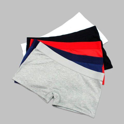 Wide Sides Big Code Lady Pure Cotton Triangle Flat Corner Women Briefs Neutral Les briefs Security pants Bottoms Pants-Taobao