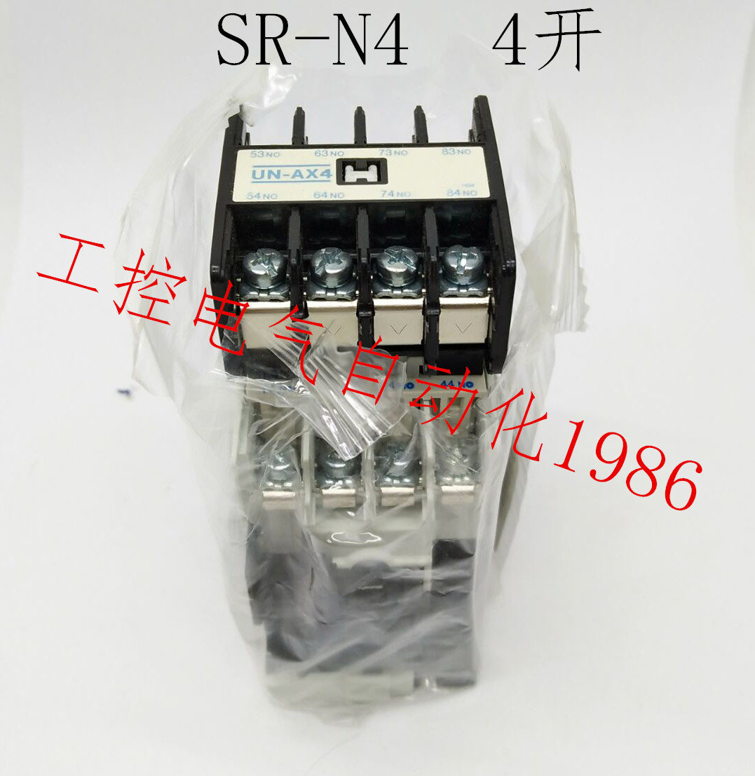 Original Japan MITSUBISHI AC contactor SR-N4 AC110V voltage complete