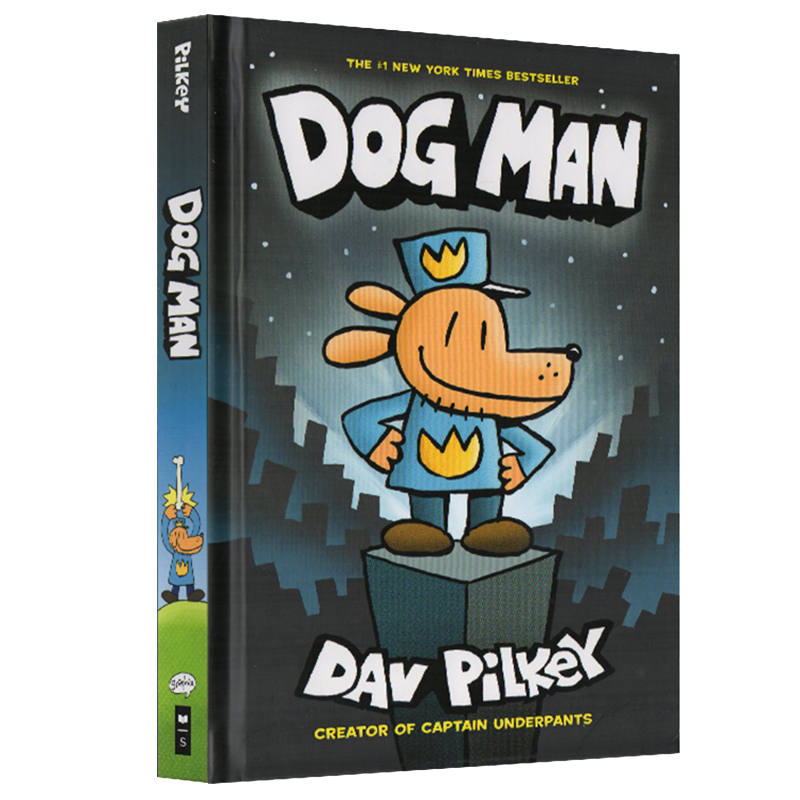 Dog Man 1-11-13 神探狗狗的冒险故事列英文原版儿童英语绘本内裤超人