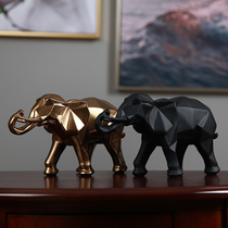 Nordic decorative ornaments home decoration accessories creative home Elephant Ornaments lucky feng shui elephant wine cabinet office decoration