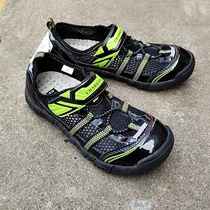 Daily Single Summer Children Single Net Hollowed-out Anadromous Creek Soft Bottom Anti-Slip Abrasion Resistant Sandal Sandal Sandal Sandal Sandal