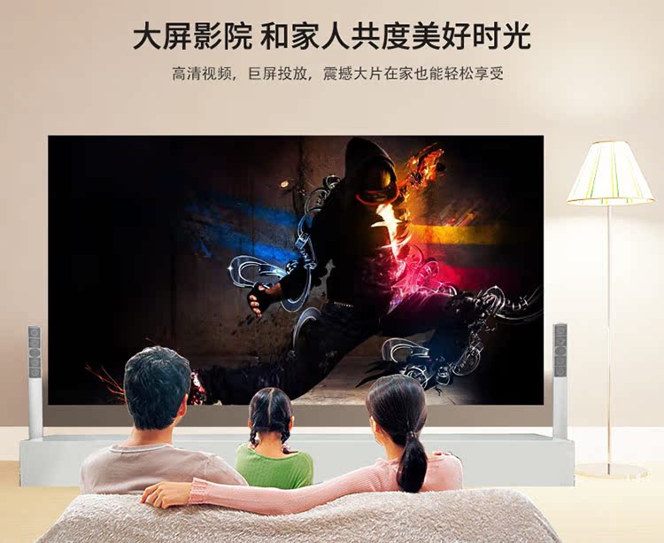 Máy chiếu gia đình siêu nhỏ Cool 3D 4K HD điện thoại di động không dây wifi Apple mini home 1080P