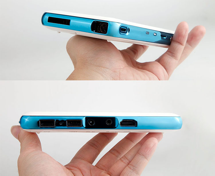 Fujitsu fa200 máy chiếu gia đình micro mini 1080p HD điện thoại di động không dây wifi