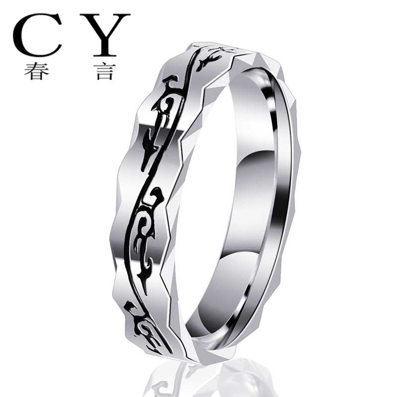 Bague homme en Acier au titane - Ref 3086410 Image 1
