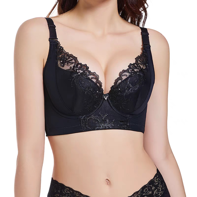 Yimufei Body Shaper New Short Bra Long Bra Adjustable Underwear
