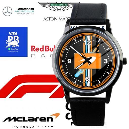 2027F1 Racing Top Ten Teams Mclaren Red Bull Ferrari Mercedes Same Style Waterproof Watch Men's Wristwatch