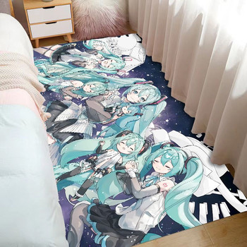 Hatsune miku peripheral carpet mat miku