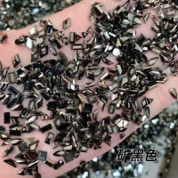 Yx869 руда руда черная труба плоские алмазы 100 бриллиантов