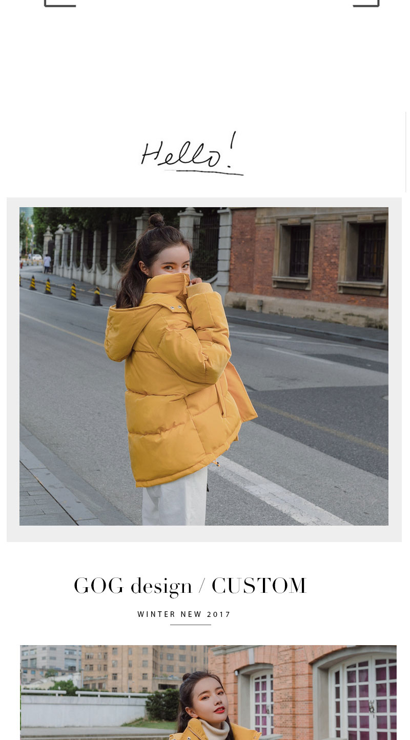 2018 mùa đông mới in Hàn Quốc phần ngắn xuống dày áo khoác nữ hoang dã áo khoác bánh mì áo khoác cotton áo phao uniqlo nữ