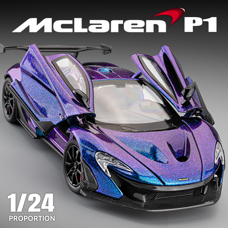 Mclaren P1 Alloy Car Model Simulation 1:24 Supercar Racing Car Model Ornament Toy Car for Boys Mclaren P1 Alloy Car Model Simulation 1:24 Supercar Racing Car Model Ornament Toy Car for Boys
