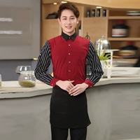 Красный лонгслив