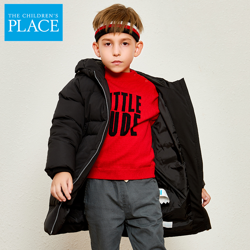 The Children’s Place 加厚长款 中小童羽绒服 天猫优惠券折后￥99包邮（￥439-340）85~100码2色可选