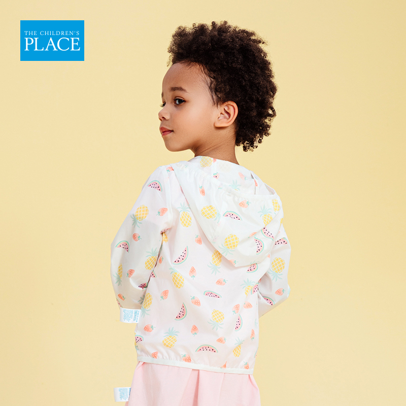 The Children's Place 绮童堡 夏季轻薄 儿童连帽防晒衣 天猫优惠券折后￥39包邮（￥139-100）90~160码多色可选