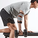 Импортные спортивные налокотники для спортзала, баскетбольное защитное снаряжение подходит для мужчин и женщин, фиксаторы в комплекте