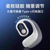 Wireless Bluetooth Headset 2024 New Sports Running Air Bone Conduction Ear-Mounted Long-Wearing In-Ear Open Type Non-In-Ear Air Conduction Long Battery Life Mobile Phone Universal