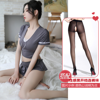 Sexy y tá quần áo sexy đồ lót nữ cảnh sát sinh viên đồng phục thủy thủ phục snobs mỏng-sock cám dỗ hộp đêm túi hông váy mùa thu