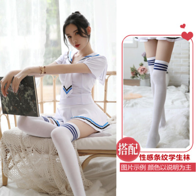 Sexy y tá quần áo sexy đồ lót nữ cảnh sát sinh viên đồng phục thủy thủ phục snobs mỏng-sock cám dỗ hộp đêm túi hông váy mùa thu