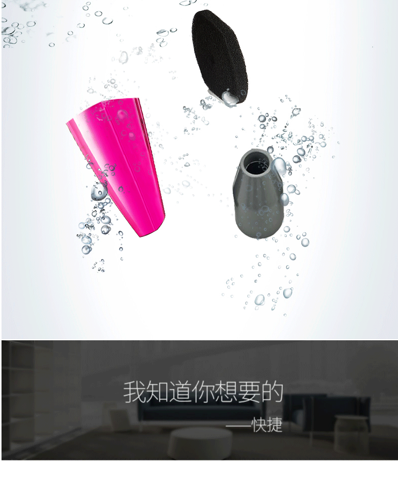 Máy hút bụi cầm tay gia đình Oaks đẩy thanh thảm kép sử dụng máy hút bụi công suất nhỏ nhỏ - Máy hút bụi robot hut bui