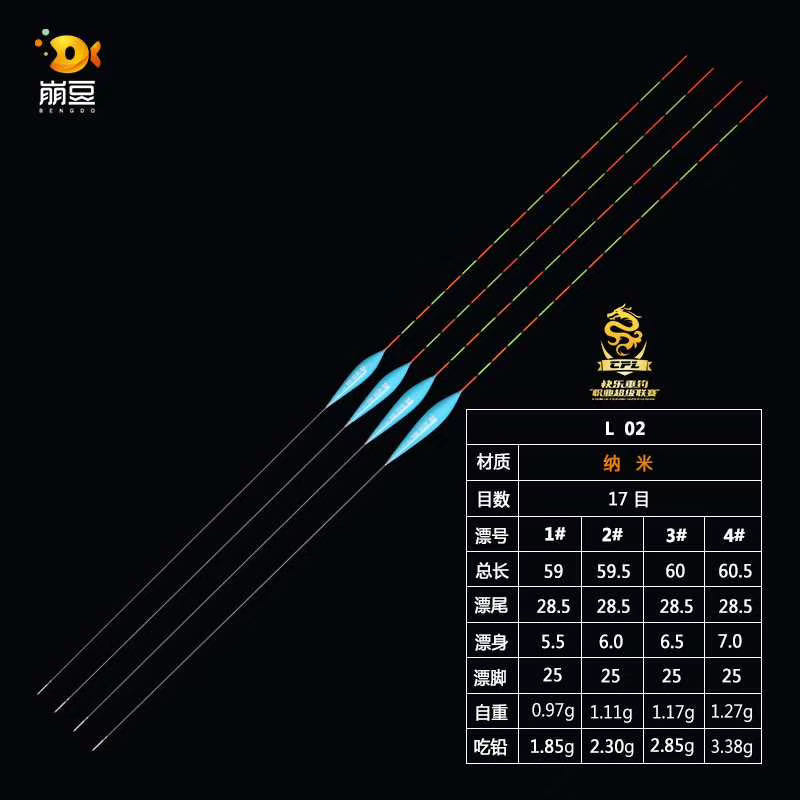 Collapse Bean Boutique L02 Series Carp New Nanofloat Liu Hnan Black Pit for self-use itineraries for export well