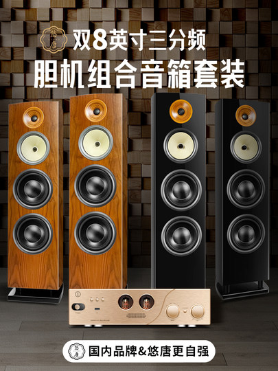悠唐 D798胆机组合音响套装hifi发烧级电子管功放三分频落地音箱