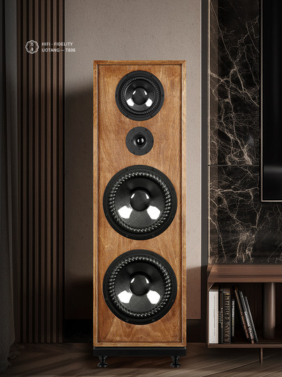 悠唐T806无源音箱hifi发烧级落地音箱高中低音10寸三分频专业音响