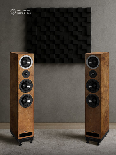 悠唐T605落地音箱无源HiFi发烧级三分频高端家用高保真落地式音响