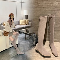 2020 Autumn and Winter new power same classic boots ~ thin foot artifact ~ zipper stockings boots elastic boots women