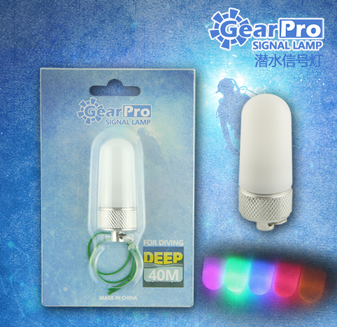 GearPro Buddy Led Diving Signal Light Diving Companion Light Night Diving LIGHTBAR Waterproof 100 m