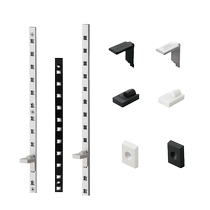 lamp Lamp laminate wardrobe partition aa column bracket Japanese metal system rack ap bracket bracket partition bracket
