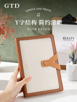 Kajie 2022 day course book 365 day Daily plan notebook procrastination forced self-discipline hit card book timeline management Art exquisite calendar work log note book custom