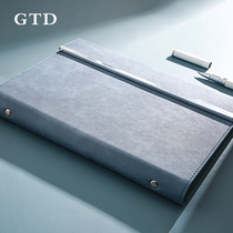 Work business notebook simple ins Wind notepad loose-leaf book detachable buckle book office meeting record soft face copy book book custom-made printed logo