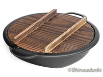 16 years old new Japan Southern iron fried dumpling pot Sukiyaki pot Hot pot frying pan Iron pot 24