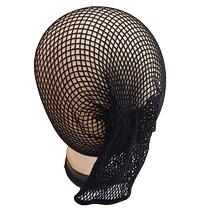 Private vitality long hair wig mesh cap mesh pocket to prevent wig from falling off elastic mesh cap black to fix big head of hair