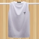 Áo thun không tay nam cộng với phân bón XL áo trễ vai chất béo cotton mỏng thể thao thoáng khí vest vest áo thun nam cotton