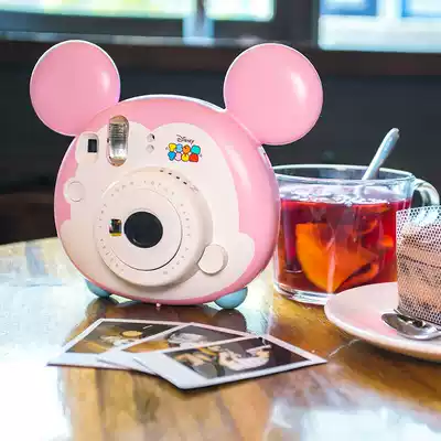 Polaroid camera Fujifilm Fuji instaxmini9 Loose Mickey with whitening package with photo paper