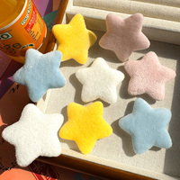 Colorful short velvet five-pointed star DIY jewelry accessories baby velvet hairpin accessories clothing shoes and hats fashion accessories