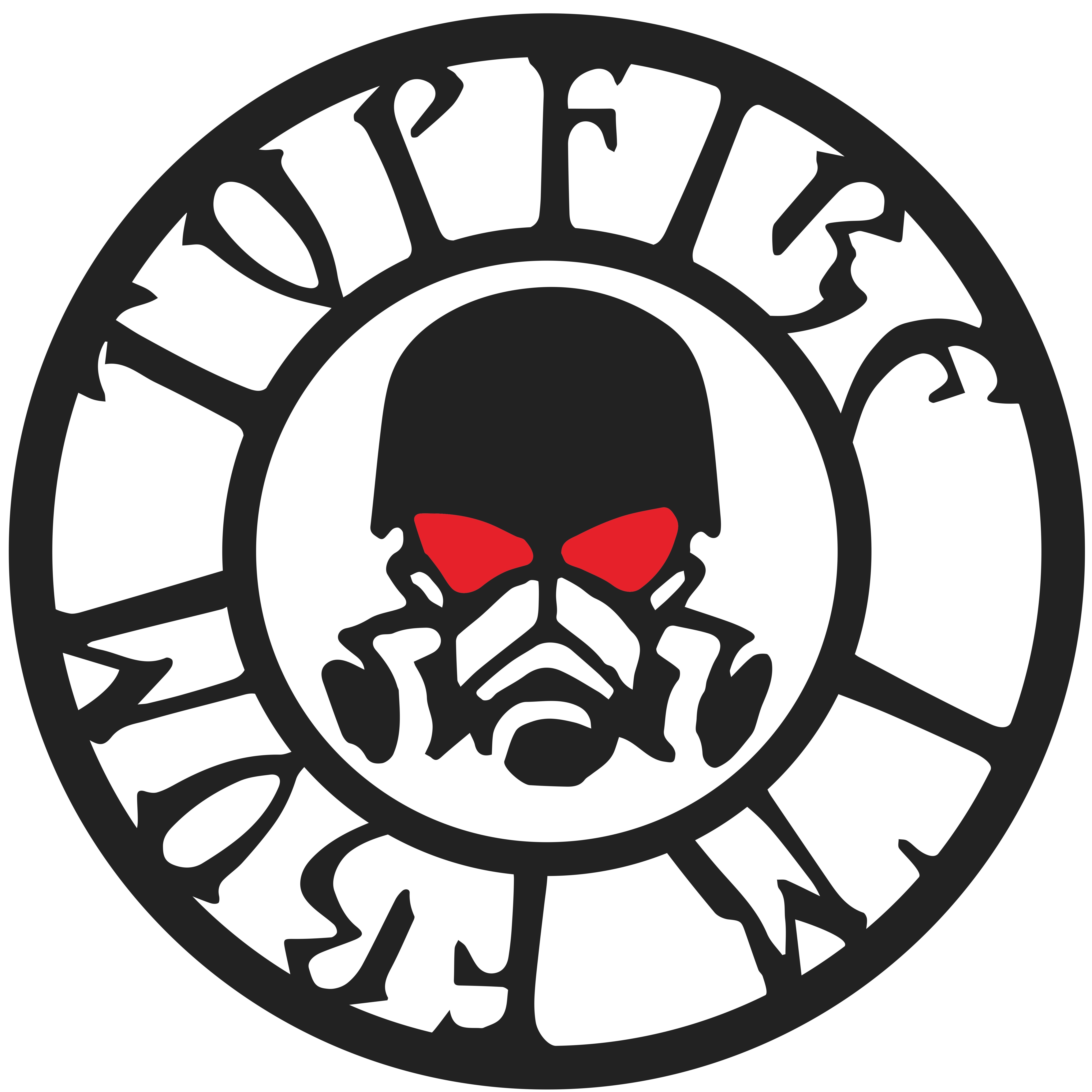 中国顶火极限越野改装店的LOGO