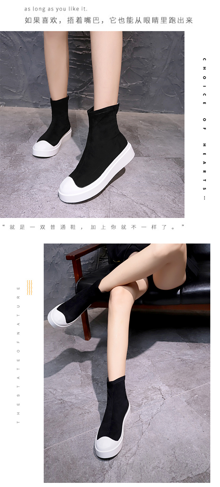 Bottes mi-saison femme OTHER   en Caoutchouc - Ref 3249811 Image 8